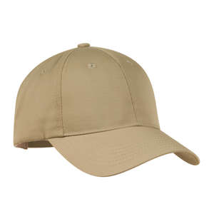 Port Authority Nylon Twill Performance Cap - Dark/All Khaki