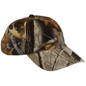 Port Authority Pro Camouflage Series Garment-Washed Cap - Dark/All Real Tree Hardwoods