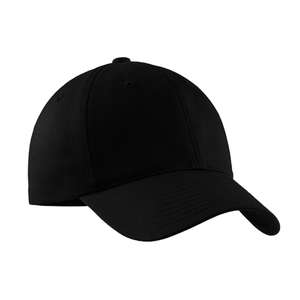 Port Authority Signature Portflex Structured Cap - Dark/All Black