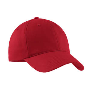 Port Authority Signature Portflex Structured Cap - Dark/All Red, Engine