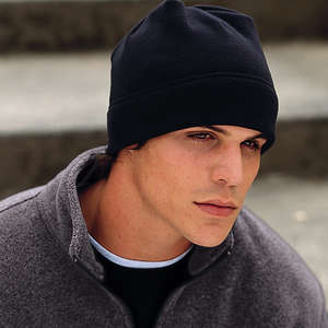 Port Authority R-Tek Stretch Fleece Beanie - Dark/All