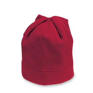 Port Authority R-Tek Stretch Fleece Beanie - Dark/All Red