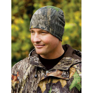 Port Authority Mossy Oak Fleece Beanie - Dark/All 