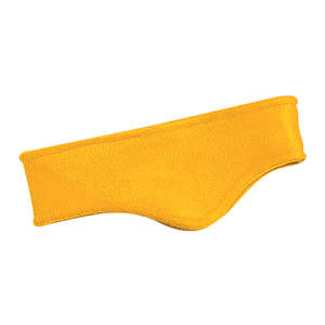 Port Authority R-Tek Stretch Fleece Headband - Dark/All Gold, Athletic