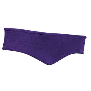 Port Authority R-Tek Stretch Fleece Headband - Dark/All Purple