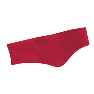 Port Authority R-Tek Stretch Fleece Headband - Dark/All Red