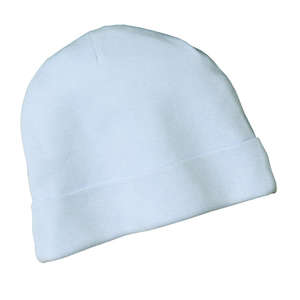 Precious Cargo Infant Rib Knit Beanie - Dark/All Blue, Light