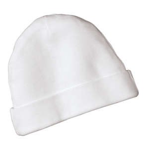 Precious Cargo Infant Rib Knit Beanie - Dark/All White