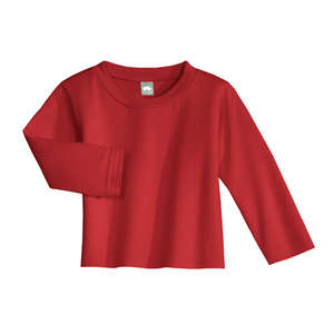 Precious Cargo Toddler Long Sleeve Tee - Dark/All Red