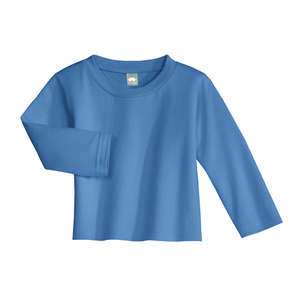 Precious Cargo Toddler Long Sleeve Tee - Dark/All Blue, Ultramarine