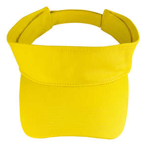 Port and Company Fashion Visor - Dark/All Yellow, Daffodil