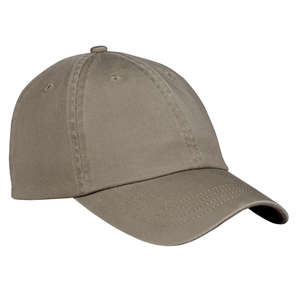 Port and Company Washed Twill Cap - Dark/All Driftwood