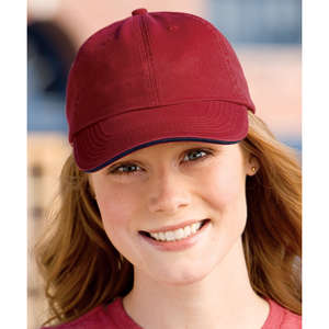 Port and Company Washed Twill Sandwich Bill Cap - Dark/All