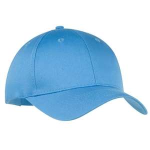 Port and Company Six-Panel Twill Cap - Dark/All Blue, Carolina