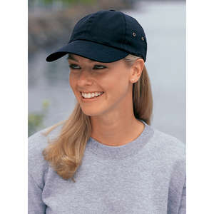 Port and Company Fashion Twill Cap with Metal Eyelets - Dark/All 