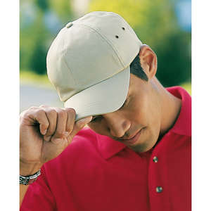 Port and Company Fashion Twill Cap with Metal Eyelets - Dark/All 