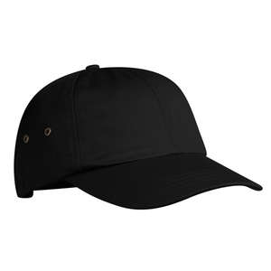 Port and Company Fashion Twill Cap with Metal Eyelets - Dark/All Black