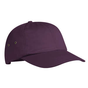 Port and Company Fashion Twill Cap with Metal Eyelets - Dark/All Eggplant