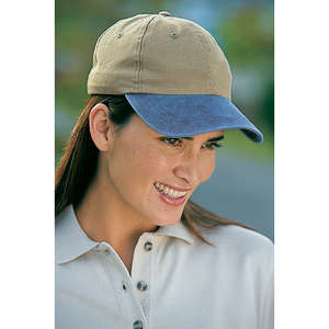 Port and Company Two-Tone Pigment-Dyed Cap - Dark/All 