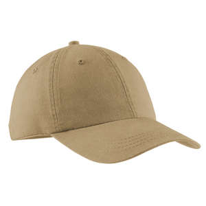 Port and Company Pigment-Dyed Cap - Dark/All Khaki