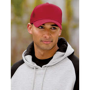 Port and Company Five-Panel Twill Cap - Dark/All 