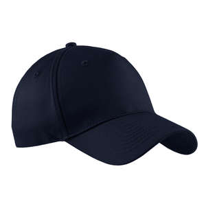 Port and Company Five-Panel Twill Cap - Dark/All Blue, Navy