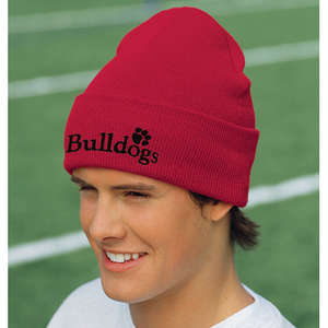 Custom Promotional Port and Company Knit Cap - Dark/All