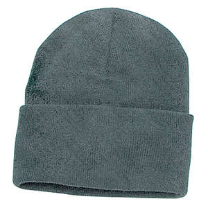 Port and Company Knit Cap - Dark/All Gray, Oxford