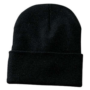 Port and Company Knit Cap - Dark/All Black