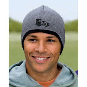 Custom Promotional Port and Company Beanie Cap - Dark/All