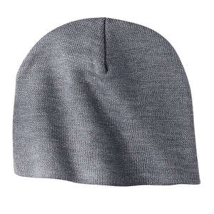 Port and Company Beanie Cap - Dark/All Gray, Oxford