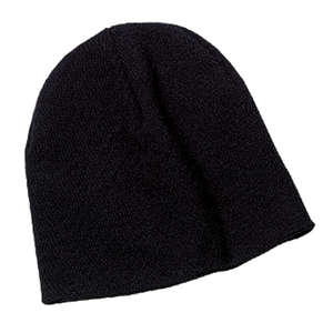 Port and Company Beanie Cap - Dark/All Black