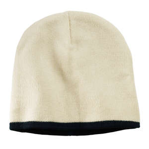 Port and Company Beanie Cap - Dark/All Natural/Blue, Navy