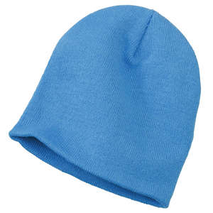 Port and Company Knit Skull Cap - Dark/All Blue, Columbia