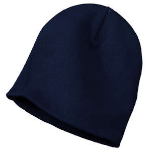 Port and Company Knit Skull Cap - Dark/All Blue, Navy