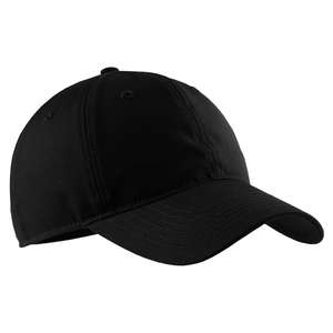 Port Authority Soft Brushed Canvas Cap - Dark/All Black