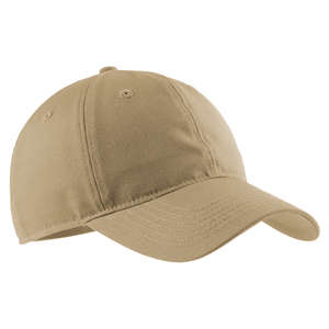 Port Authority Soft Brushed Canvas Cap - Dark/All Khaki