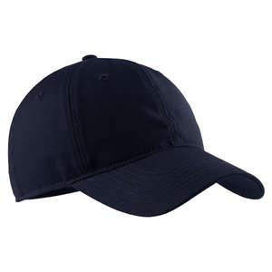 Port Authority Soft Brushed Canvas Cap - Dark/All Blue, Navy