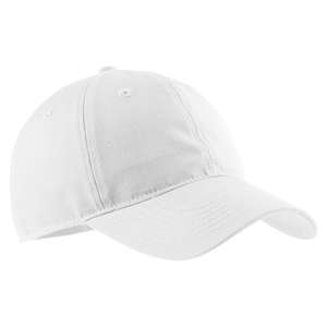 Port Authority Soft Brushed Canvas Cap - Dark/All White