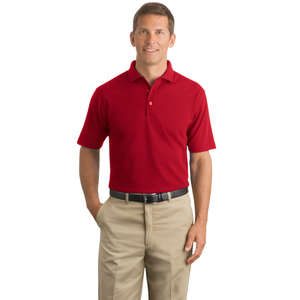 CornerStone Industrial Pocketless Pique Polo - Dark/All 