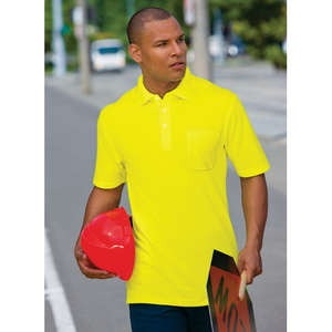 CornerStone Industrial Pocket Pique Polo - Dark/All