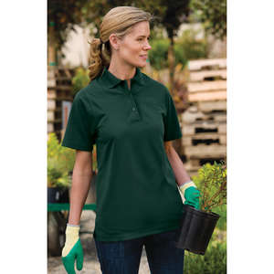CornerStone Ladies Industrial Pocketless Pique Polo - Dark/All