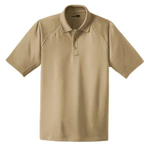 CornerStone Select Snag-Proof Tactical Polo - Dark/All Tan