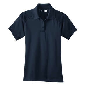 CornerStone Ladies Select Snag-Proof Tactical Polo - Dark/All Blue, Dark Navy