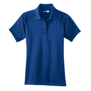 CornerStone Ladies Select Snag-Proof Tactical Polo - Dark/All Blue, Royal