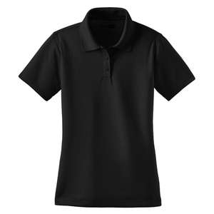 CornerStone Ladies Select Snag-Proof Polo - Dark/All Black