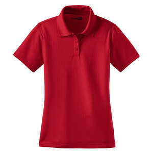 CornerStone Ladies Select Snag-Proof Polo - Dark/All Red