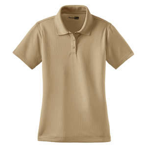 CornerStone Ladies Select Snag-Proof Polo - Dark/All Tan