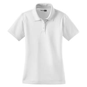 CornerStone Ladies Select Snag-Proof Polo - Dark/All White