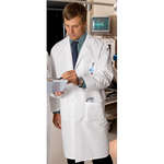 Custom Workwear - CornerStone Full-Length Lab Coat - Dark/All
